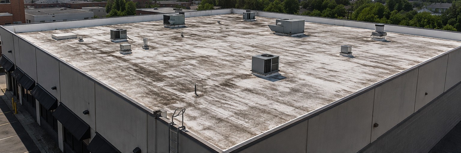 Commercial Roof Before